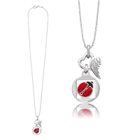 Collana Herzengel Bambino in Argento HEN-08LUCK